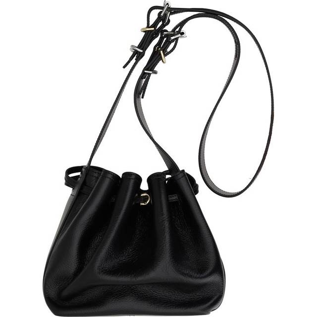 Givenchy Women's Leather Small Pumpkin Crossbody Bag in Black | BB510XB1Q7 Color 001 (One Size)