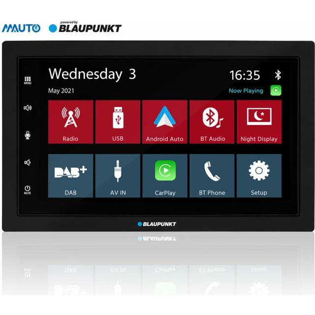 Blaupunkt Oslo 600 DAB, bilstereo med trådlös CarPlay/Android Auto