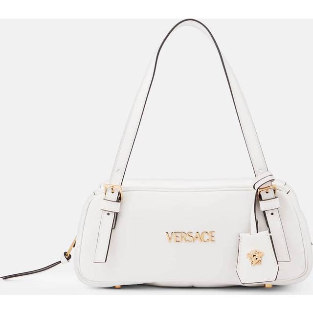 Versace Tag Bowling Medium leather shoulder bag