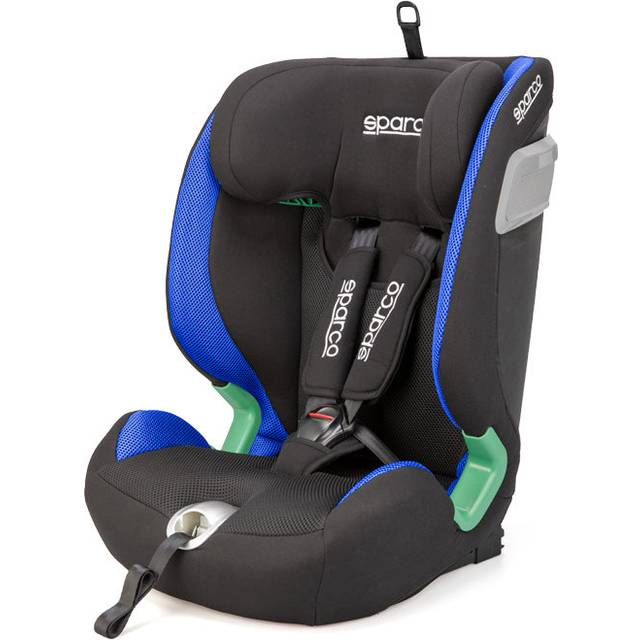 Sparco barnstol SK5000I Isofix SvartBlå iSize 76150cm ECER12903