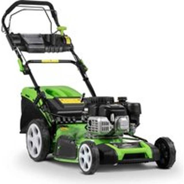 "Self Propelled Petrol Lawnmower Grass Bag 171cc 20""/51cm 4-Stroke Engine - DG102"