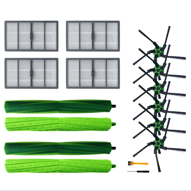 Roller Brushes Parts for iRobot Roomba S9 (9150) S9+ S9 Plus (9550) S Series Robot Cleaner Main Side Brush Filter
