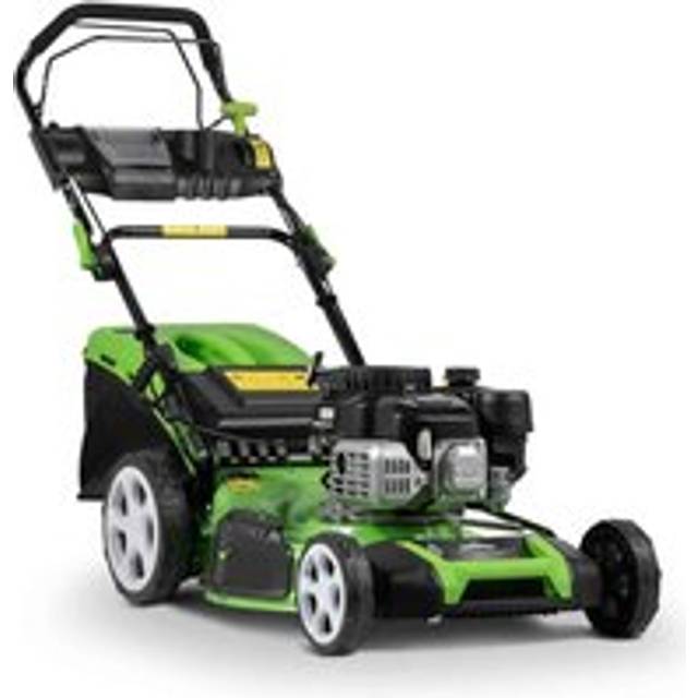 Sealey DG101 Dellonda Self Propelled Petrol Lawnmower Grass Cutter, 144cc 18"/46cm 4-Stroke