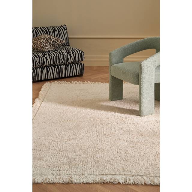 Ellos Home - Ryamatta Reina Wool Carpet - Vit