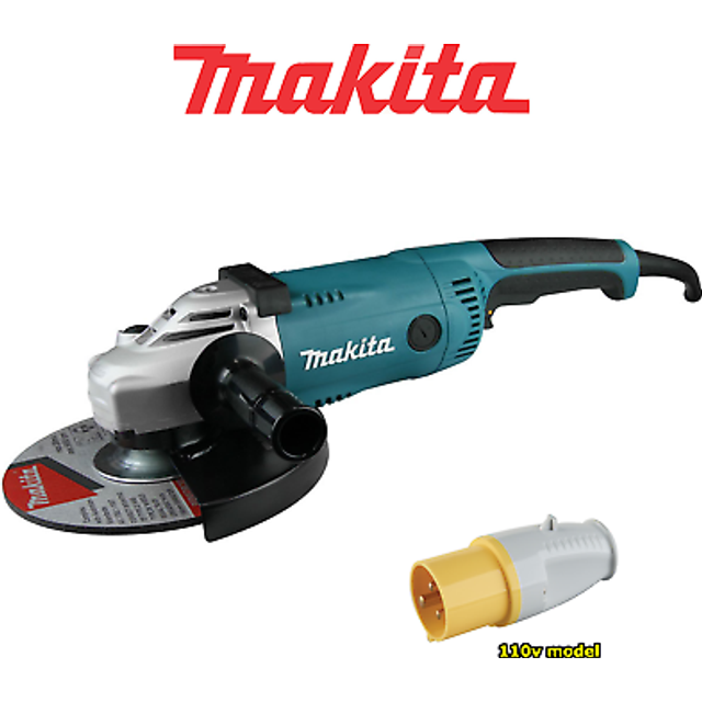 Makita ga9020 110v angle grinder 9" (230mm)