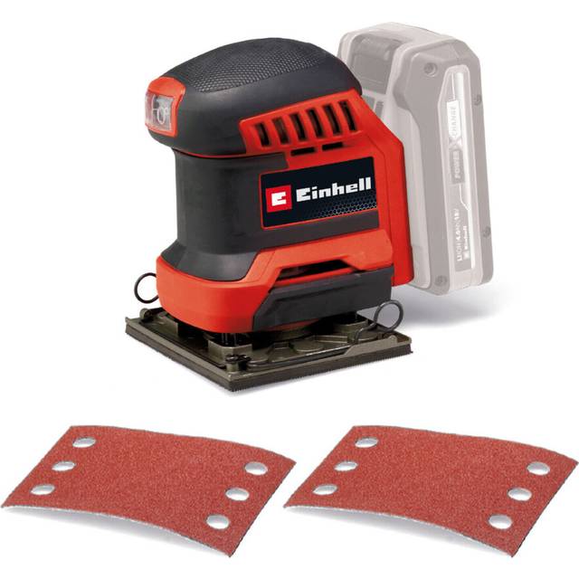 Einhell Power X-Change TE-OS 18/113 Li - Solo 4460731 Deltaslip batteridriven exkl. batteri/laddare, Utan laddare, inkl. Tillbehör 18 V Antal batterier som