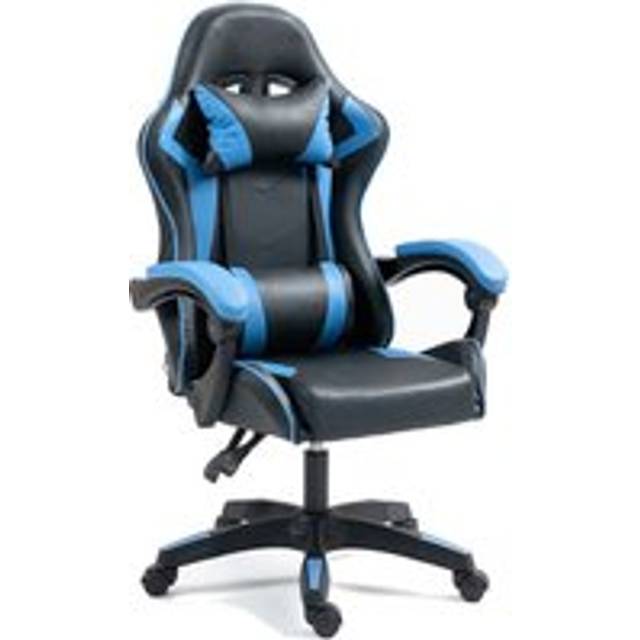 Home Treats Blue Gaming Chair, Blue