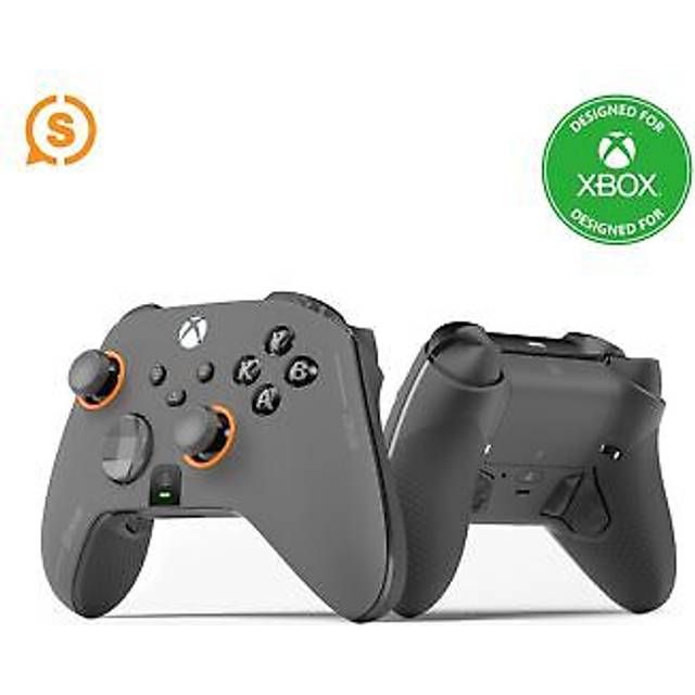 SCUF Instinct Pro anpassningsbar trådlös prestandacontroller för Xbox Series X|S, Xbox One, PC och mobil - Stålgrå