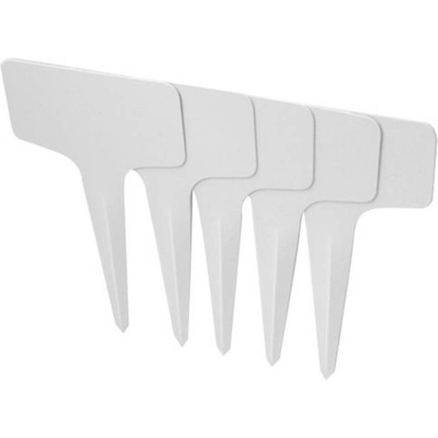 Thicken Plastic Label Marker For Garden Plant White Plant Labels