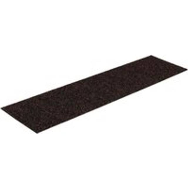 Trappmattor självhäftande 30 st mörkbrun 76x20 cm rektangulär