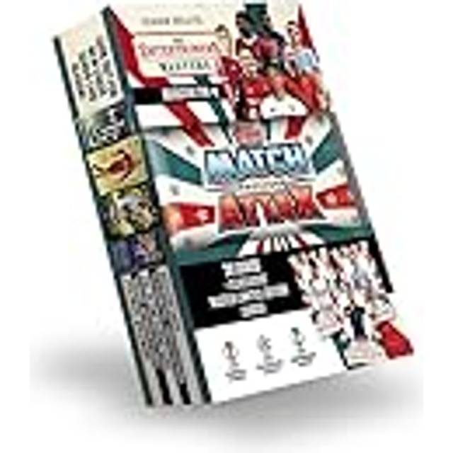 Topps Match Attax 24/25 – Booster Tin – Masters – innehåller 28 Match Attax-kort plus 3 exklusiva 'Masters' LE' – Hakan Çalhanoğlu, Kevin De Bruyne och Heung-min son!