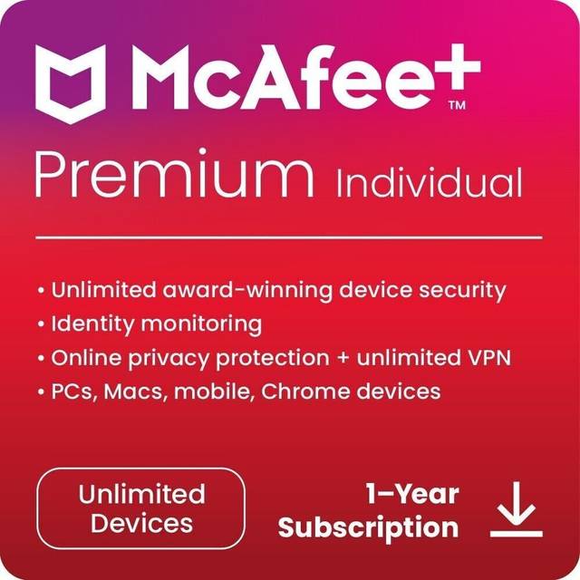 McAfee Plus Security management Base 1 license(s) 1 year(s)