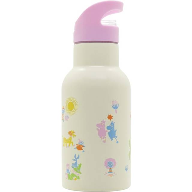 Rätt Start Mumin 80 Vattenflaska (Beige/Rosa)