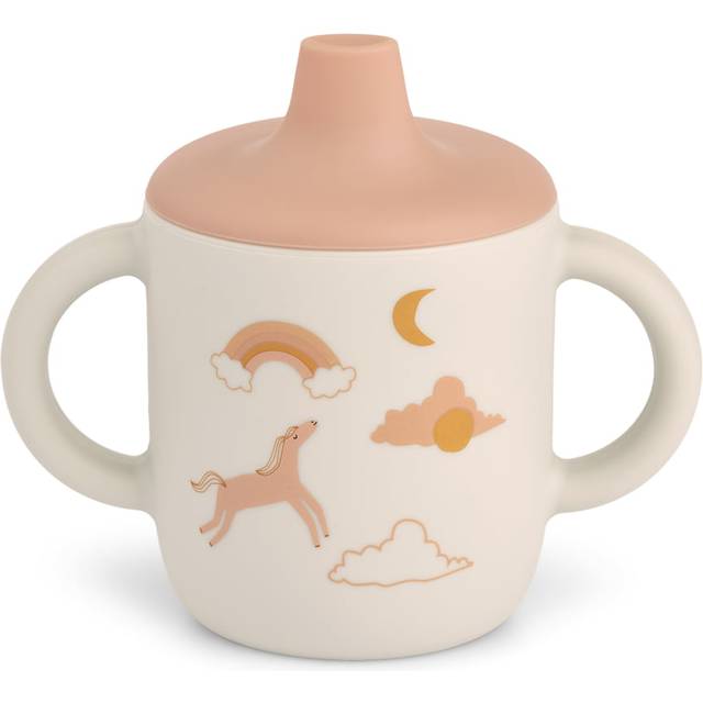 LIEWOOD - Neil sippy kop  - Barnens pokal - 2336 Dream / Ecru - D7 x H10,5 x W12 cm