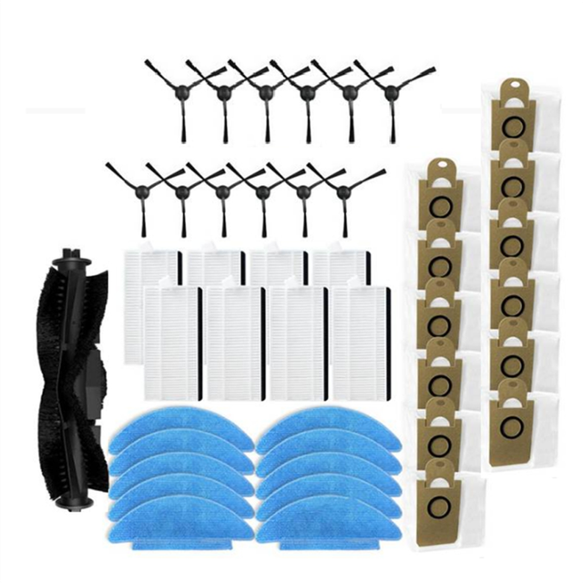 43 Pcs Ultra Durable Accessories for ILife T10s / Aonus I8 Sweeper Accessories