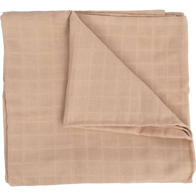 FILIBABBA Stor muslinfilt 120x120 cm Warm Grey