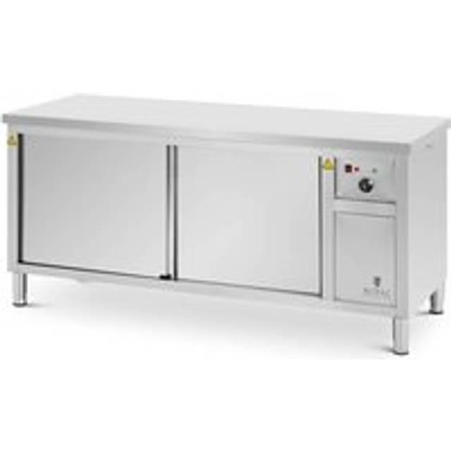 Plate Warmer - 180 x 70 x 85 cm - 30 to 80 °c Royal Catering Warming cabinet