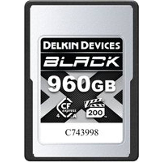 Delkin Black 960GB CFexpress Type A 4.0 VPG200 Card