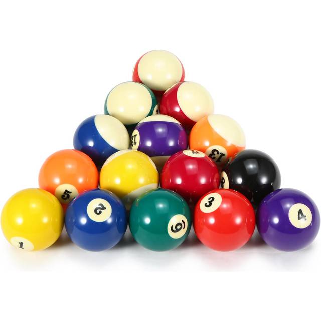 (M) 52.5mm Adult Billiard Ball Pool Ball Set Full Size American Standard Billiard Ball Set 16 Ball