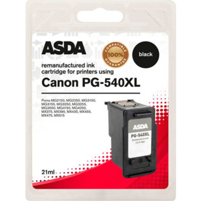 ASDA Canon PG-540XL Black Ink Cartridge