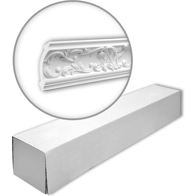 Profhome 150125 Cornice moulding 1 Box 12 pieces | 24 m
