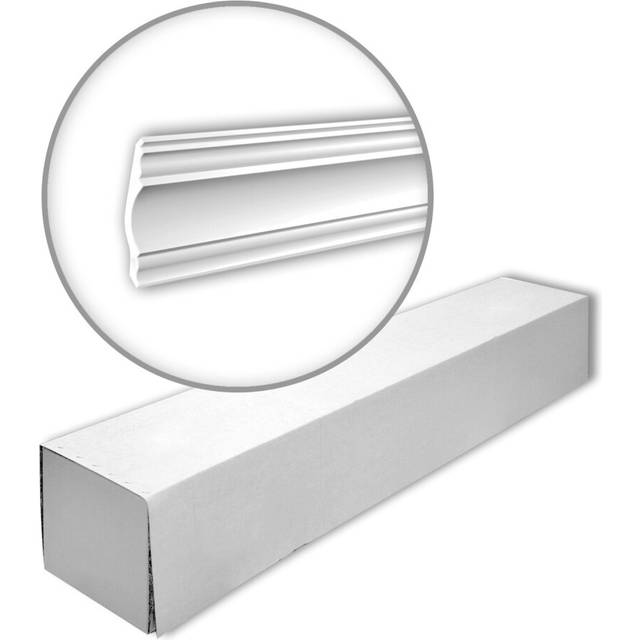 Profhome 150139 Cornice moulding 1 Box 12 pieces | 24 m