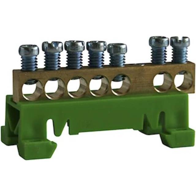 Jordplint 7 Anslutningar Oisolerad 690VAC IP20 Eldon Installation