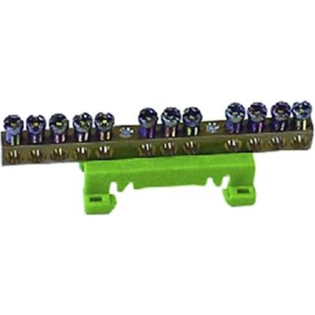 Jordplint 12 Anslutningar Oisolerad 690VAC IP20 Eldon Installation