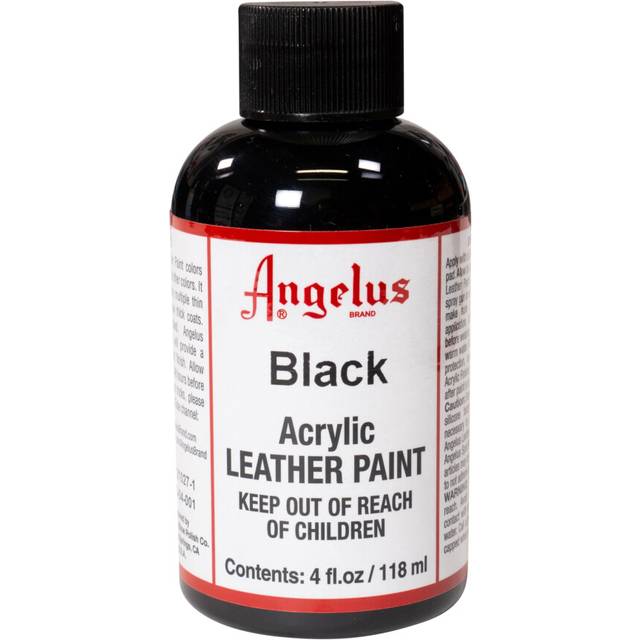 Angelus Acrylic Leather Paint Black 4oz