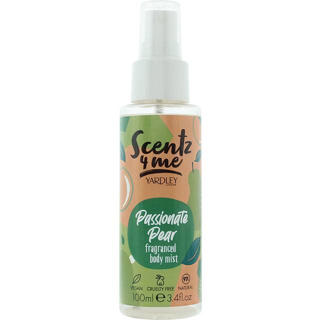 Yardley Scentz 4 Me Fragranced Body Mist 100ml Spray - Passionate Pear