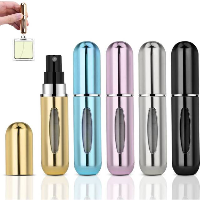 5 Pack Perfume Spray Bottles Empty Spray Bottles