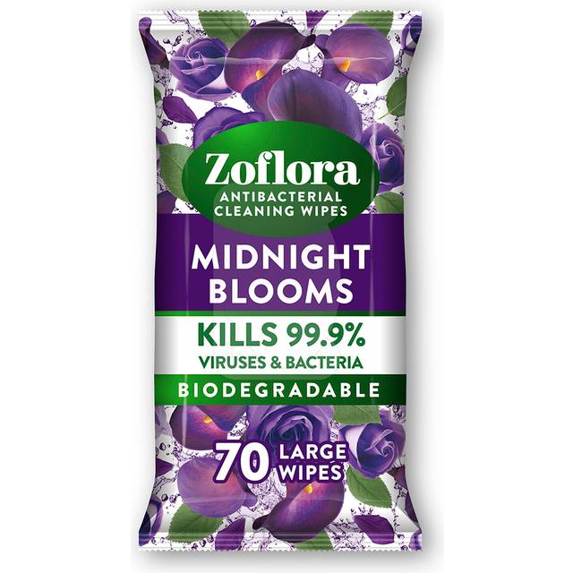 Zoflora Antibacterial Cleaning Wipes - Midnight Blooms / 70