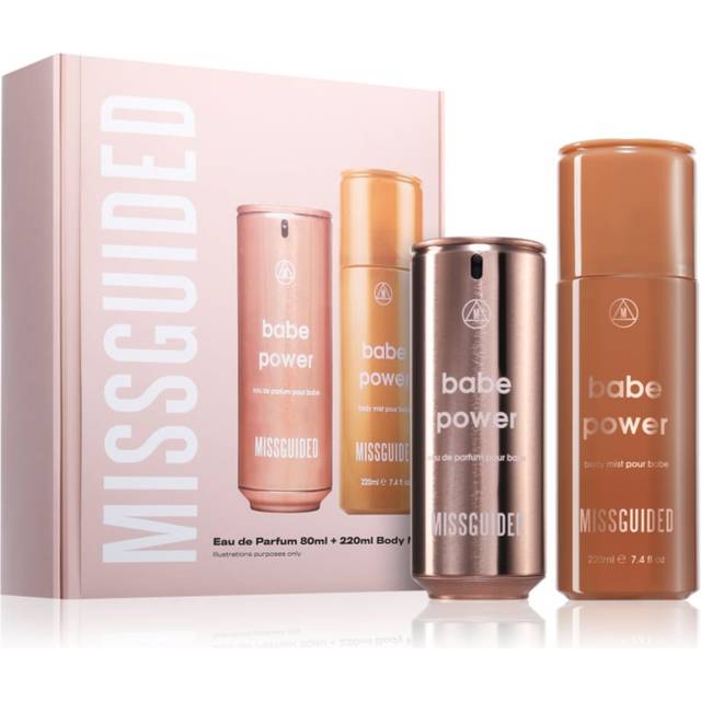 Missguided babe power 80ml eau de parfum 220ml gift set - 2