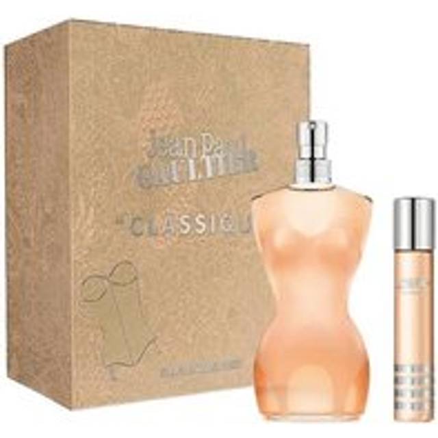 Jean Paul Gaultier Classique 2-Piece Set for Women  (3.4 Oz Eau De Toilette Spray + 0.67 Oz Eau De Toilette Spray)
