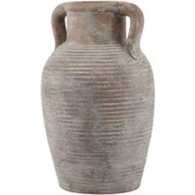 Siena Large Amphora Pot - Ceramic - L26 x W26 x H42 cm - Brown