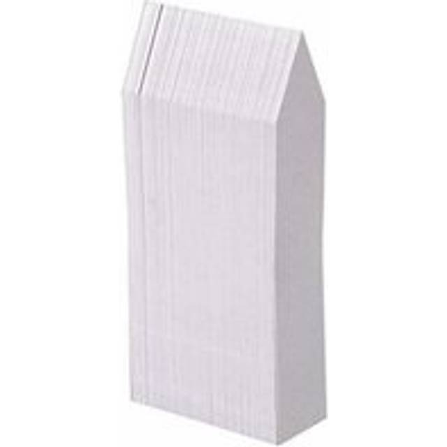 Cyslmuk - 100pcs Plastic Plant Label, White Plastic Garden Tag 10x2cm