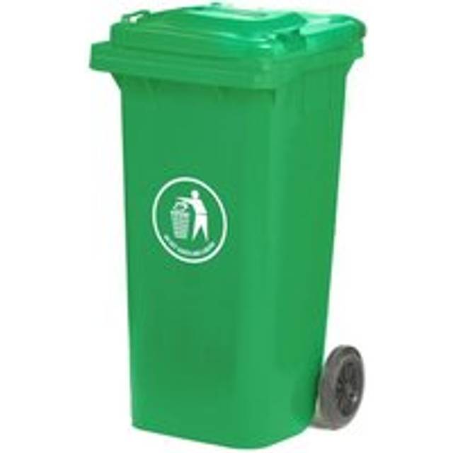 GPC Wheelie Bin Green 120L