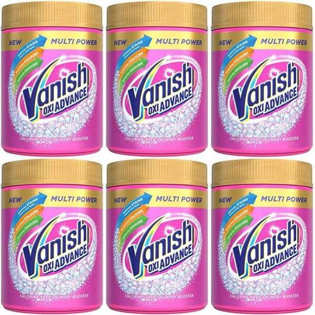 Vanish Oxi Action Powder Fabric Stain Remover Brighten Colour 470g(9895) (Pack of 6)