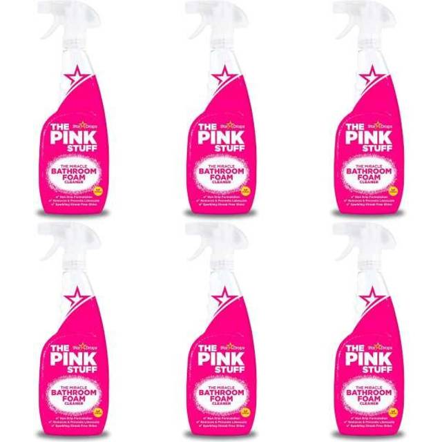 Stardrops The Pink Stuff Miracle Bathroom Foam Cleaner, 750ml (Pack of 6)
