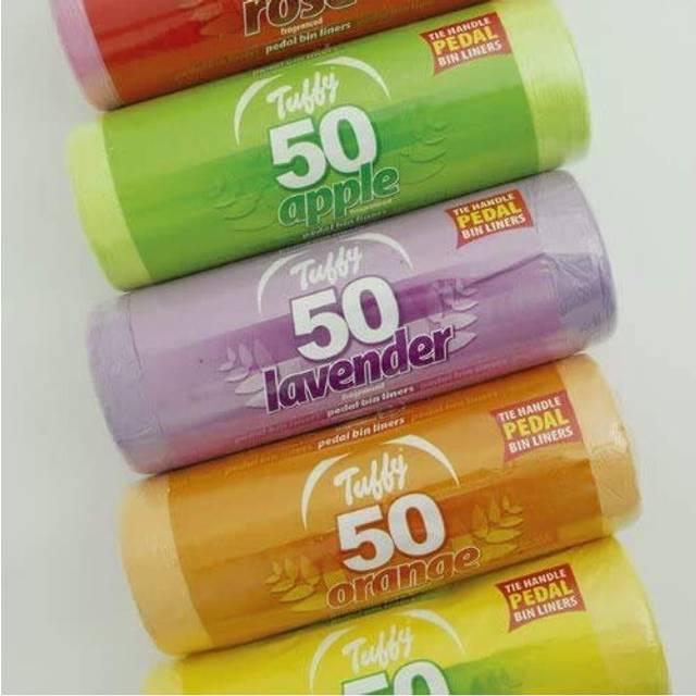 Fragrance Scented Pedal Bin Liners/Bags 250 Bin Liners