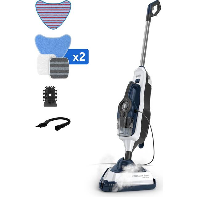 VAX Steam Fresh Total Home 1-1-143016 Steam Mop - White & Navy Blue