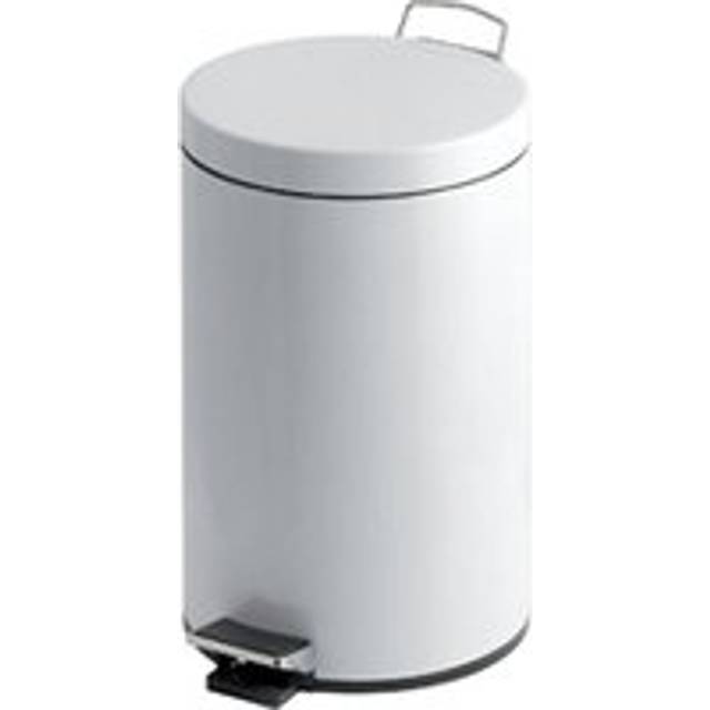 Pedal Bin; 20L; Steel; White