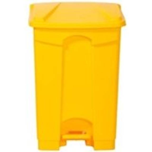 Pedal Bin; 45L; Polypropylene; Yellow