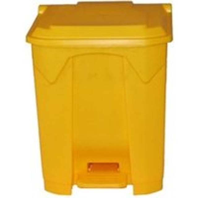 Pedal Bin; 30L; Polypropylene; Yellow