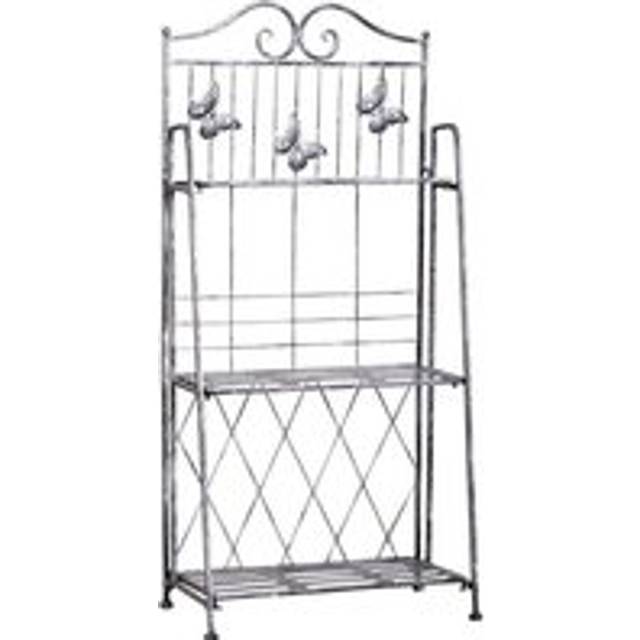 Outsunny 3-Tier Metal Plant Stand