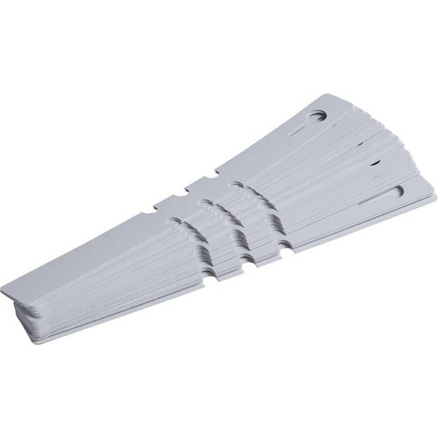 100pcs Pvc Ring Set Label Plant Gardening Label Plastic Orchid Label
