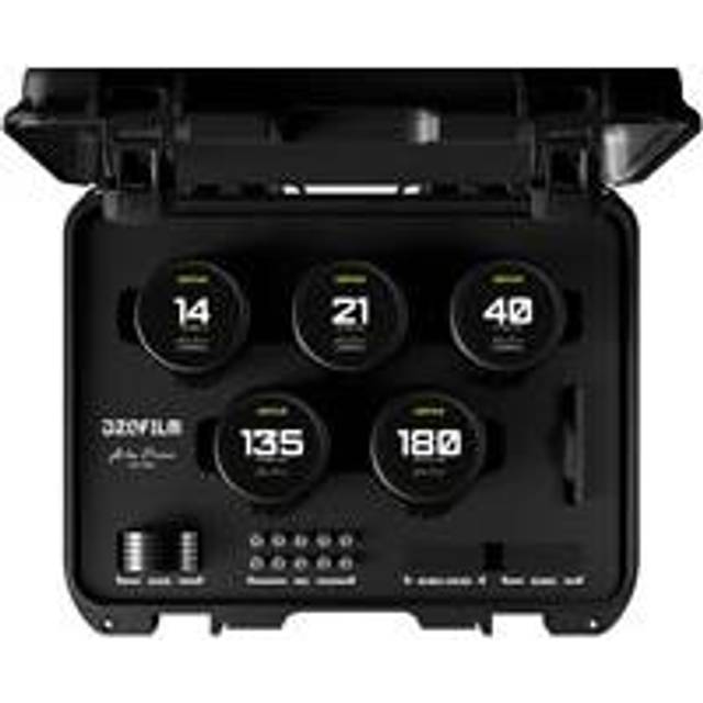 DZOFILM Arles 14/21/40/135/180mm FF/VV Prime Cine Lens for PL mount (Feet)