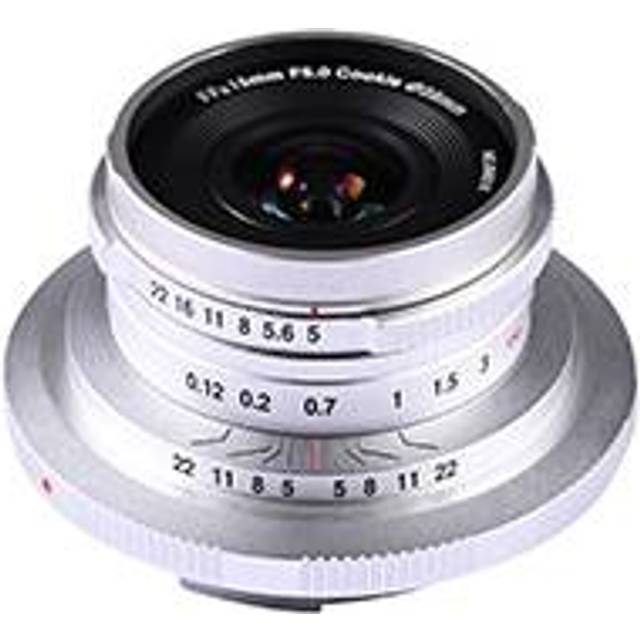 Laowa 15mm f5 Cookie Lens for Canon RF - Silver - Sliver