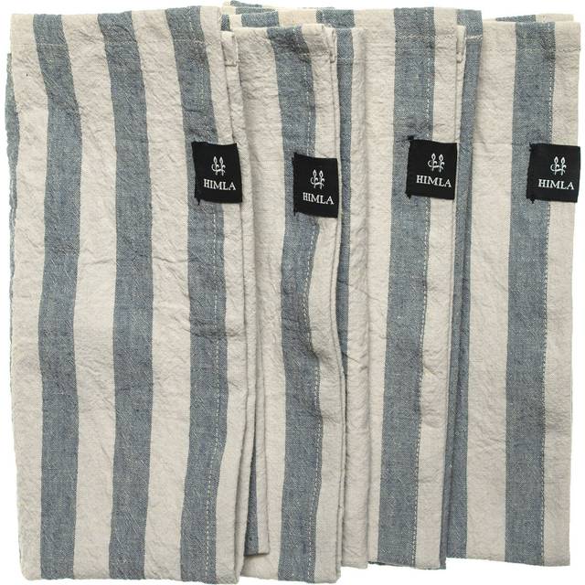 Himla Riviera tygservett 45x45 cm 4-pack Azur