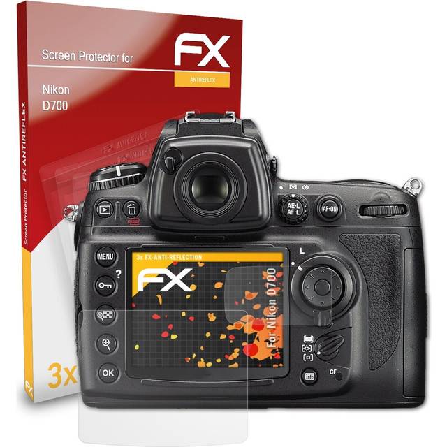 Atfolix 3x screen protection film for nikon d700 matt&shockproof